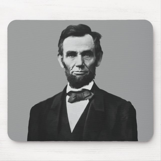 Abraham Lincoln Mouse Pad (Front)