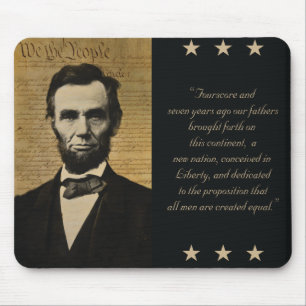 abraham lincoln mousepad