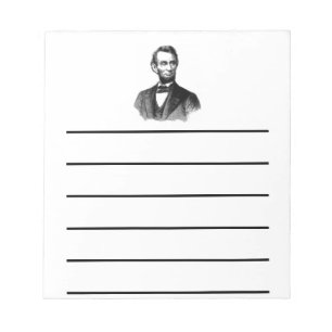 Abraham Lincoln Notepad