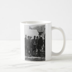 Abraham Lincoln on Battlefield at Antietam Coffee Mug