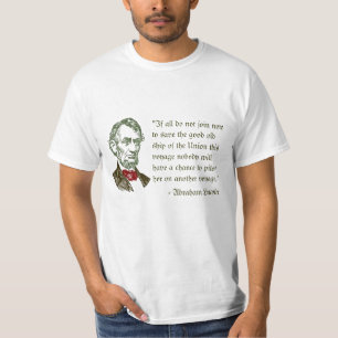 Abraham Lincoln on Liberty T-shirt