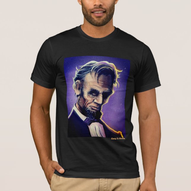 Abraham Lincoln Original Artwork T-Shirt (Front)