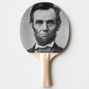 Abraham Lincoln Ping Pong Paddle