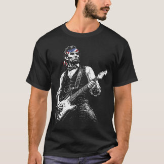 Abraham Lincoln Playing Guitar T-Shirt