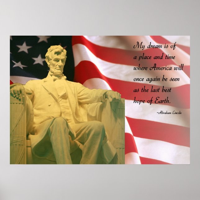 Abraham Lincoln poster (Front)