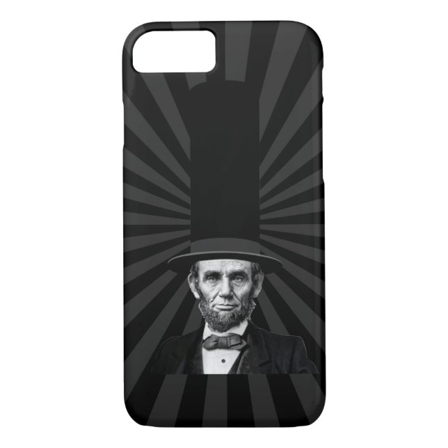 Abraham Lincoln Presidential Fashion Statement Case-Mate iPhone Case (Back)