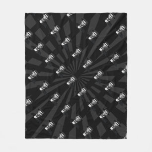 Abraham Lincoln Presidential Fashion Statement Fleece Blanket
