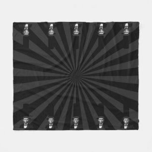 Abraham Lincoln Presidential Fashion Statement Fleece Blanket