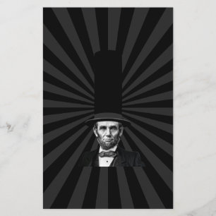 Abraham Lincoln Presidential Fashion Statement Flyer
