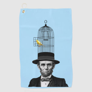 Abraham Lincoln Presidential Fashion Statement Golf Towel
