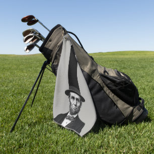 Abraham Lincoln Presidential Fashion Statement Golf Towel