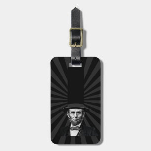Abraham Lincoln Presidential Fashion Statement Luggage Tag