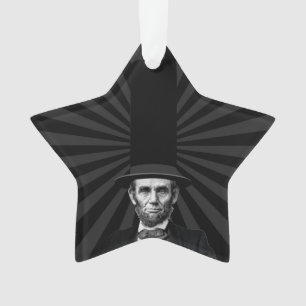 Abraham Lincoln Presidential Fashion Statement Ornament