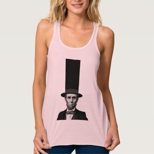 Abraham Lincoln Presidential Fashion Statement Singlet (Front)