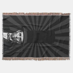 Abraham Lincoln Presidential Fashion Statement Throw Blanket