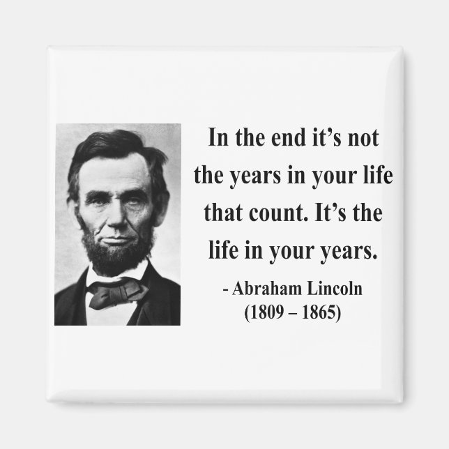 Abraham Lincoln Quote 2b Magnet (Front)