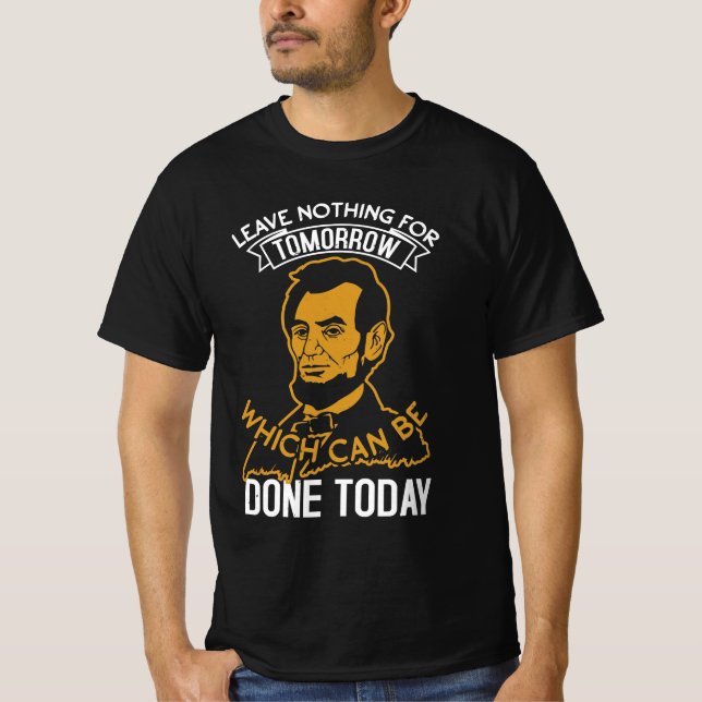 Abraham Lincoln Shirt (Front)