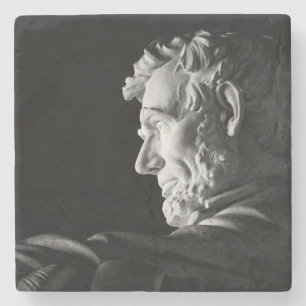Abraham Lincoln Stone Coaster
