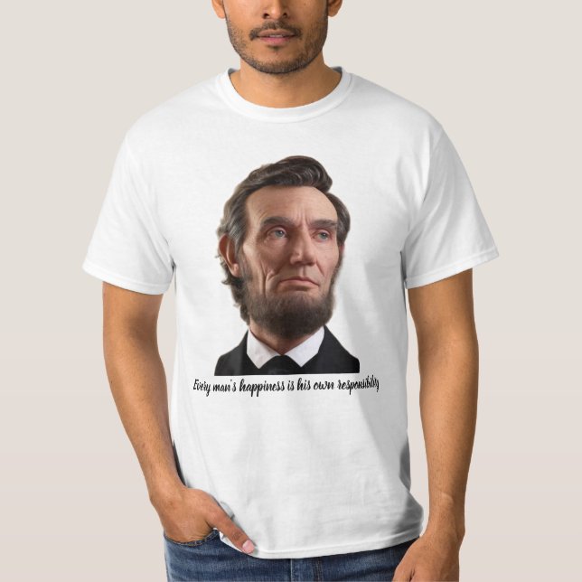 Abraham Lincoln T-shirt (Front)