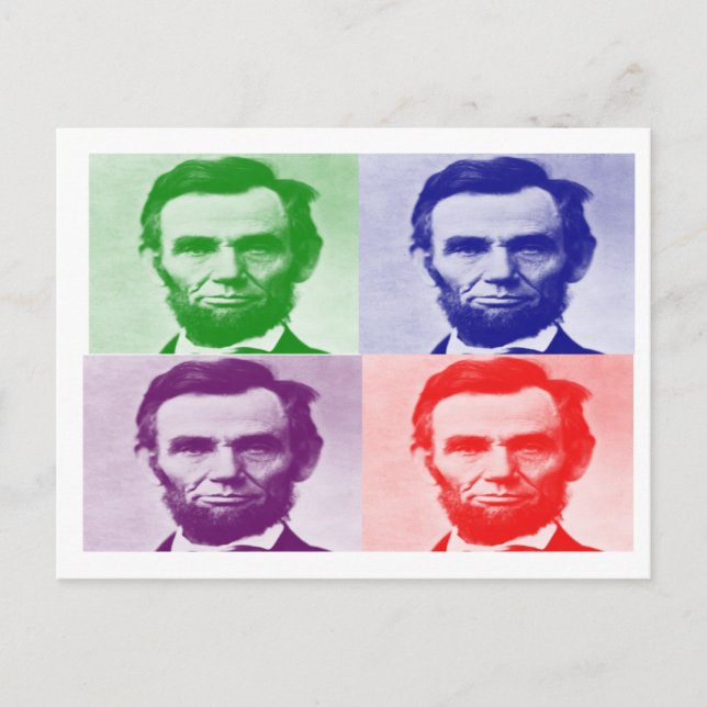 Abraham Lincoln T-Shirts & Gifts Postcard (Front)