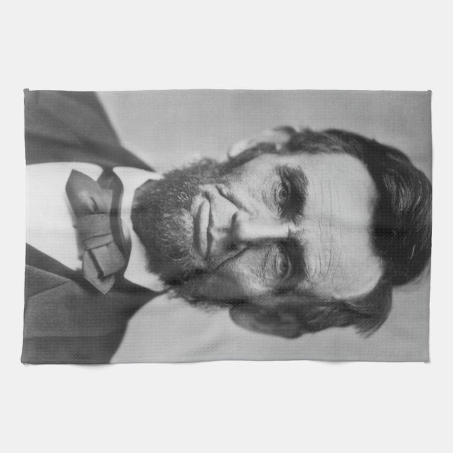 Abraham Lincoln Tea Towel (Horizontal)
