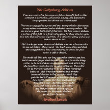 Abraham Lincoln - The Gettysburg Address