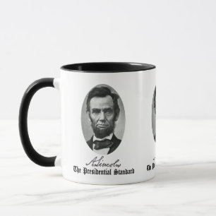 Abraham Lincoln, The Presidential Standard. Mug