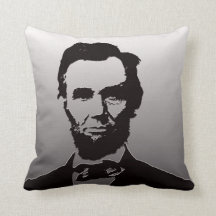 Abraham Lincoln Throw Pillow