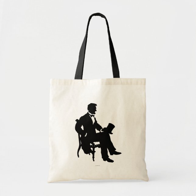 Abraham Lincoln Tote Bag (Front)