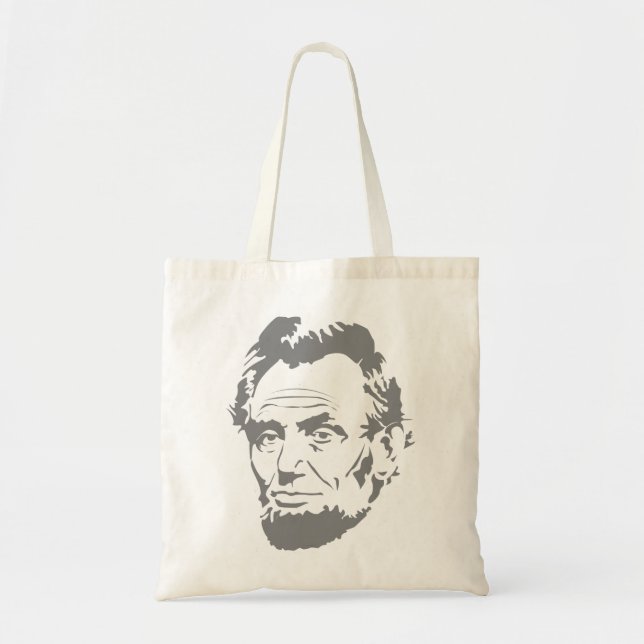 Abraham Lincoln Tote Bag (Front)