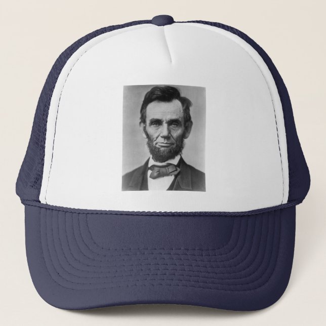 Abraham Lincoln Trucker Hat (Front)
