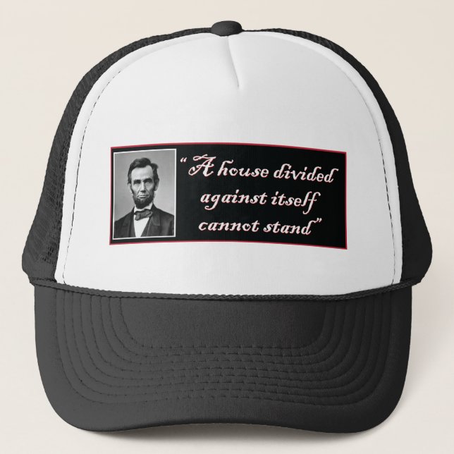 Abraham Lincoln Trucker Hat (Front)