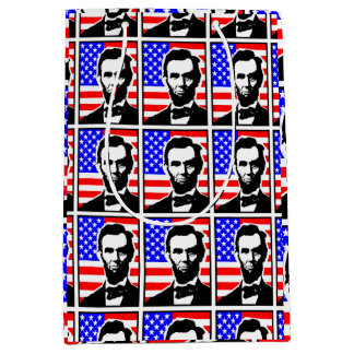 ABRAHAM LINCOLN-UNION    MEDIUM GIFT BAG