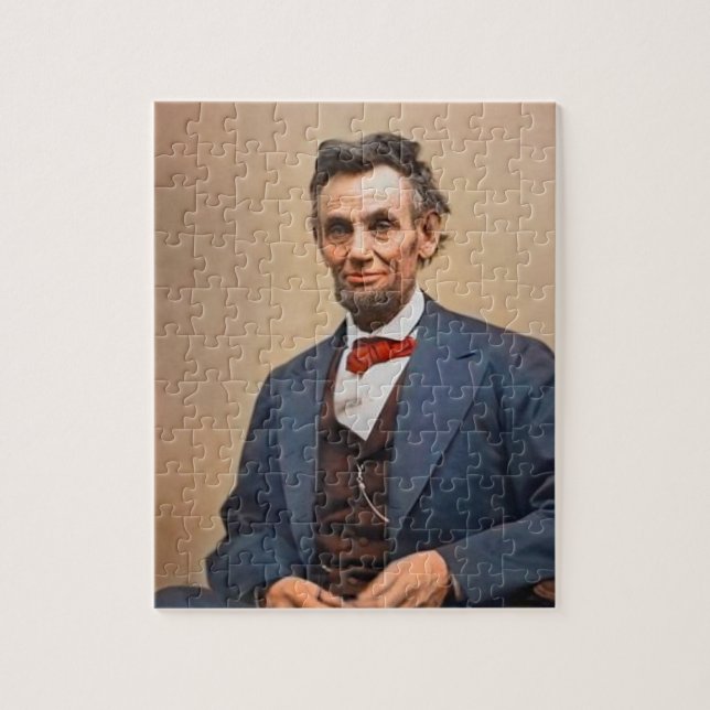 Abraham Lincolon Jigsaw Puzzle (Vertical)