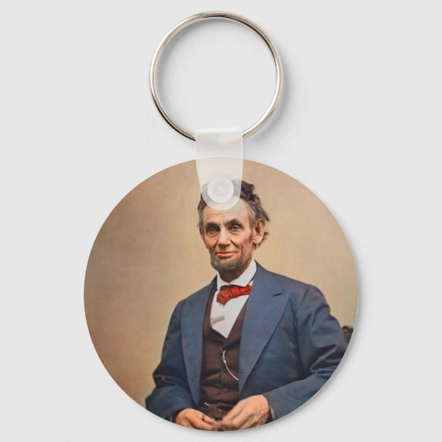 Abraham Lincolon Key Ring (Front)