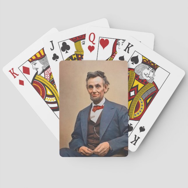Abraham Lincolon Playing Cards (Back)