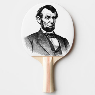abraham lincon ping pong paddle