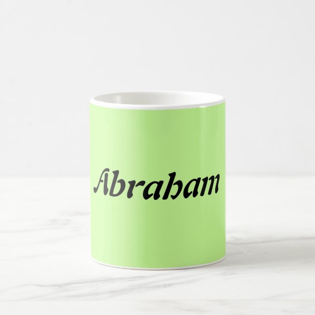 Abraham Name Mug (Center)