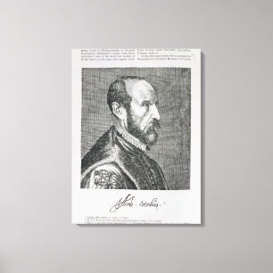 Abraham Ortelius Canvas Print