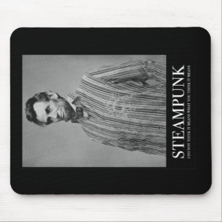 Abraham Steampunk Mouse Pad