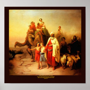 Abrahams Journey by Josef Molnar Poster