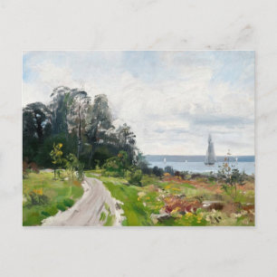 Abrahamsson’s Sailboats postcard