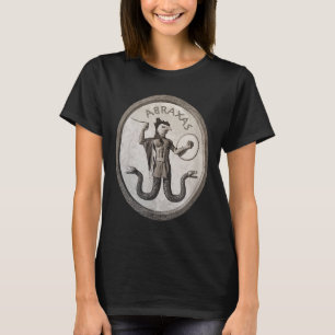 Abraxas Esoteric Gnostic Symbol Occult Pagan Ritua T-Shirt