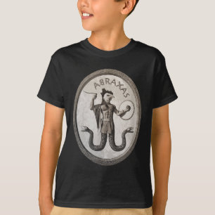 Abraxas Esoteric Gnostic Symbol Occult Pagan Ritua T-Shirt