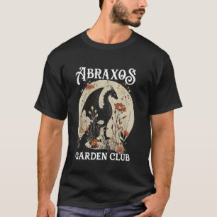 Abraxos Flower Garden Club Book Lover Fantasy Drag T-Shirt