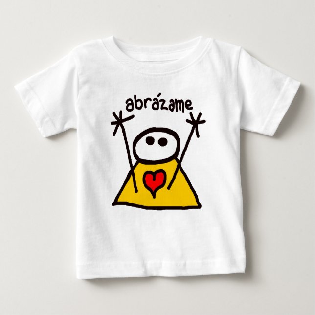 abrazame baby T-Shirt (Front)