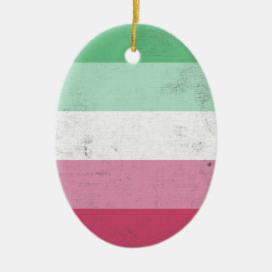 Abrosexual Ceramic Tree Decoration