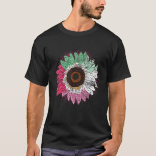Abrosexual Flag Sunflower Blossom Gay Pride Lgbt A T-Shirt