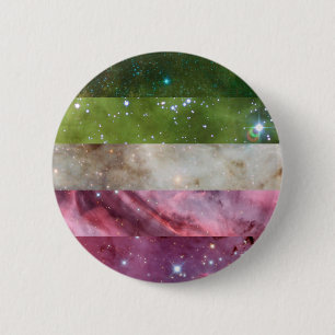 Abrosexual nebula flag pin