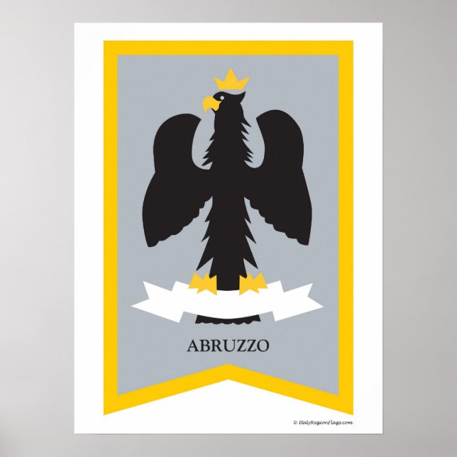 Abruzzo Abruzzi Italy region Poster (Front)